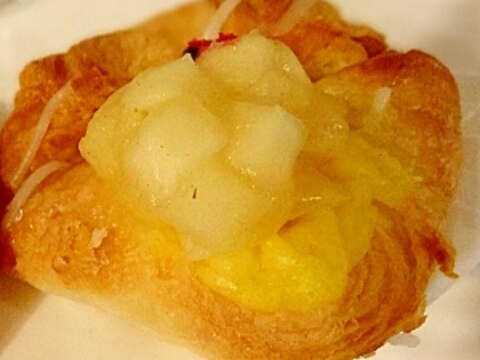 簡単ペストリー(1)チーズとりんごの甘煮編